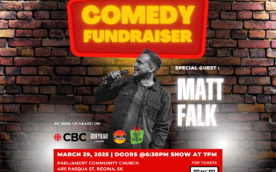 YFC Regina Comedy Fundraising Event Featured Image